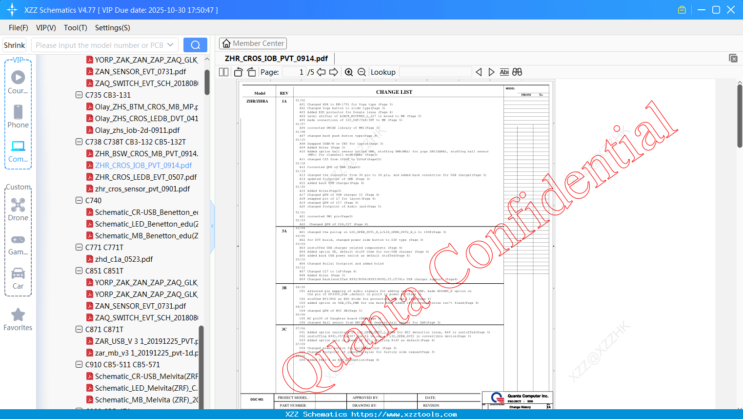 Laptop ACER ZHR_CROS_IOB_PVT_0914